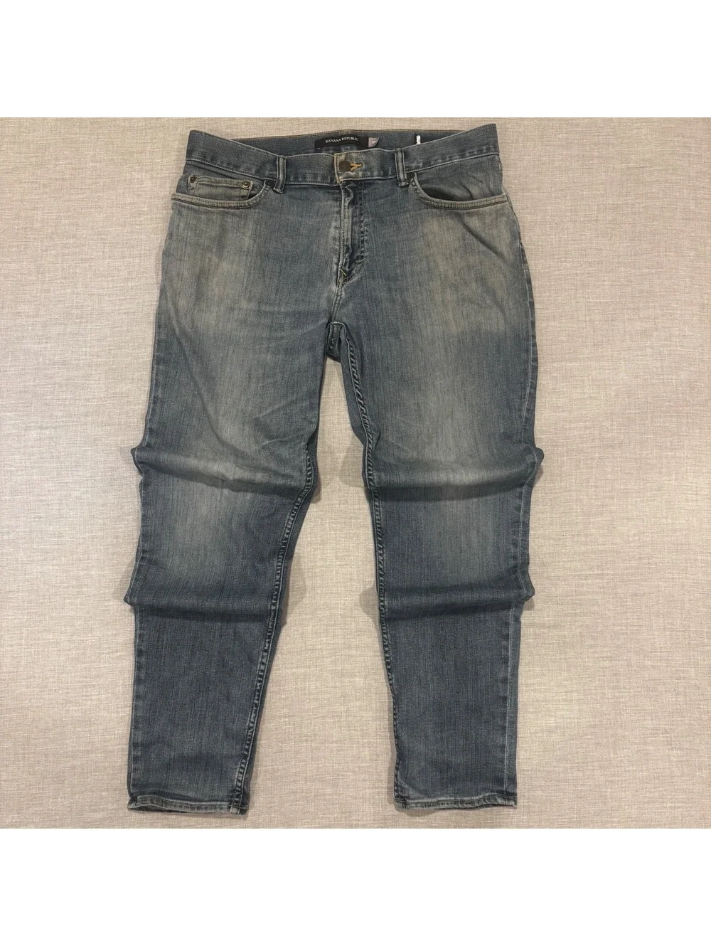 Banana Republic Men’s Jeans 34x32 Dark Gray Straight Leg Denim Pants